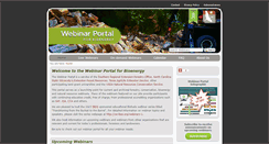 Desktop Screenshot of bioenergywebinars.net