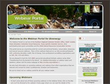 Tablet Screenshot of bioenergywebinars.net